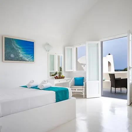 白色卡提吉斯海涛酒店 公寓式酒店 Exomitis (Santorini)